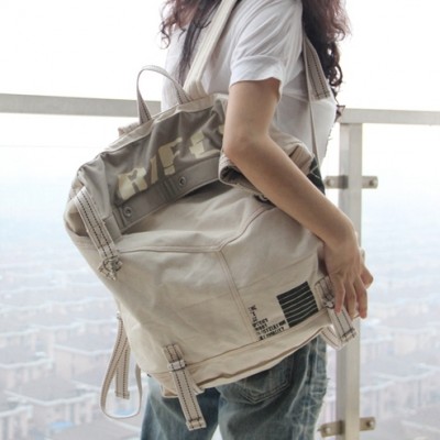 KA19 RIFLE™ Sac à bandoulière et sac à dos universels en un. Toile. Unisexe